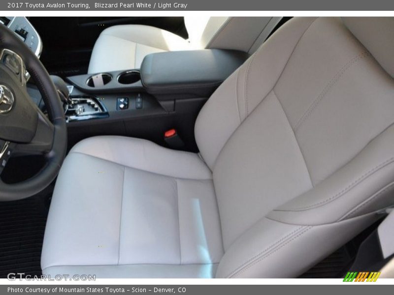 Blizzard Pearl White / Light Gray 2017 Toyota Avalon Touring