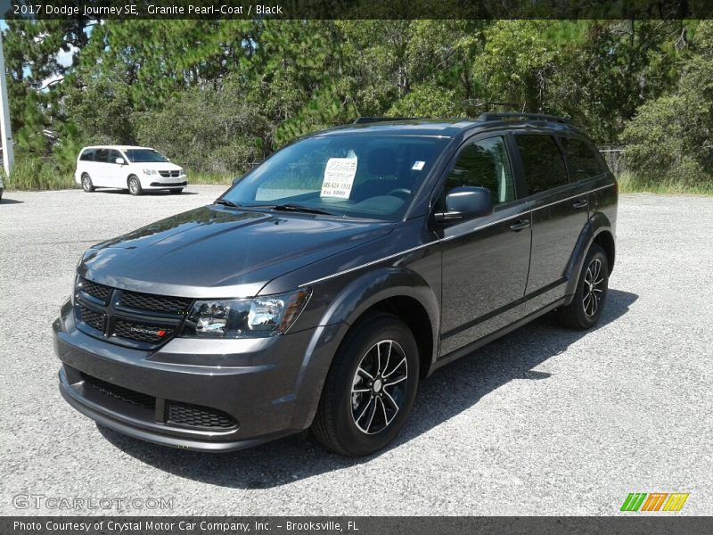 Granite Pearl-Coat / Black 2017 Dodge Journey SE