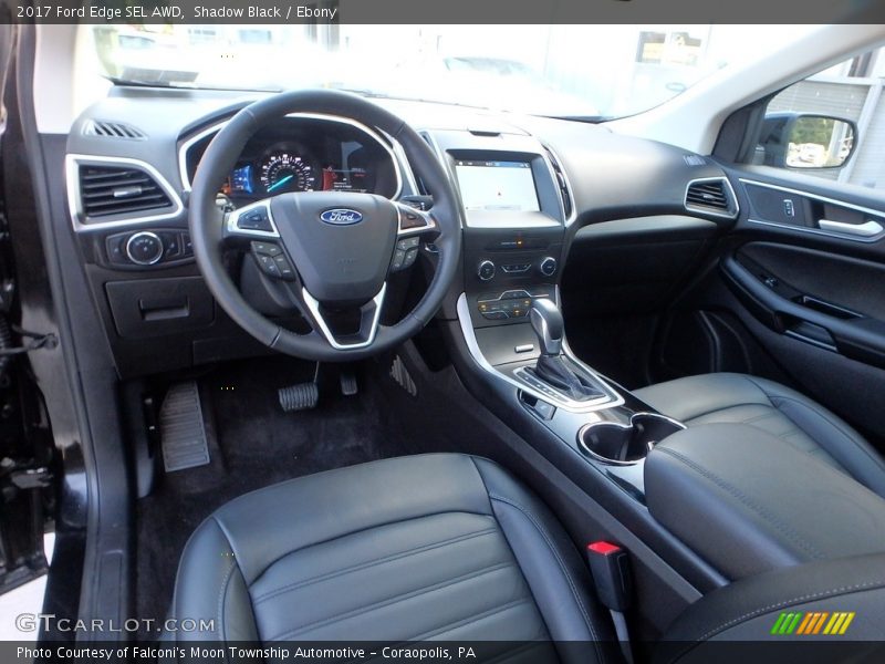 Shadow Black / Ebony 2017 Ford Edge SEL AWD