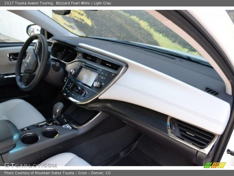 Blizzard Pearl White / Light Gray 2017 Toyota Avalon Touring