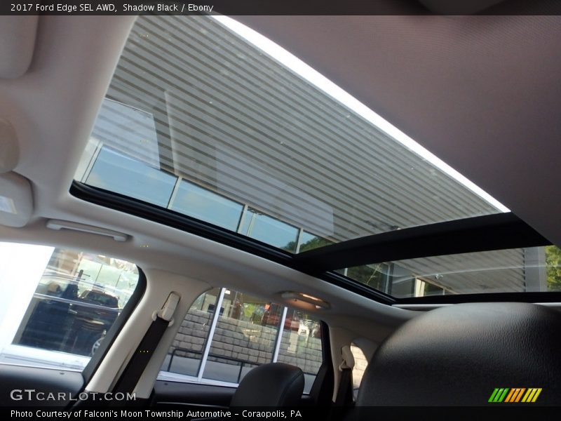 Shadow Black / Ebony 2017 Ford Edge SEL AWD
