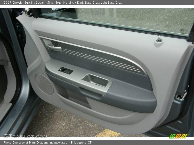 Silver Steel Metallic / Dark Slate Gray/Light Slate Gray 2007 Chrysler Sebring Sedan