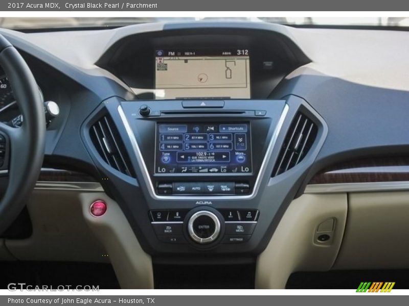 Crystal Black Pearl / Parchment 2017 Acura MDX
