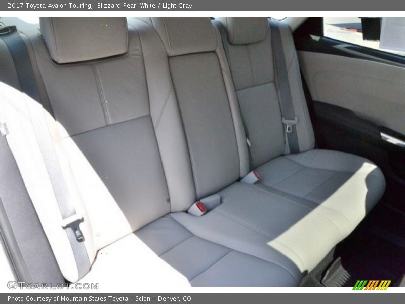 Blizzard Pearl White / Light Gray 2017 Toyota Avalon Touring