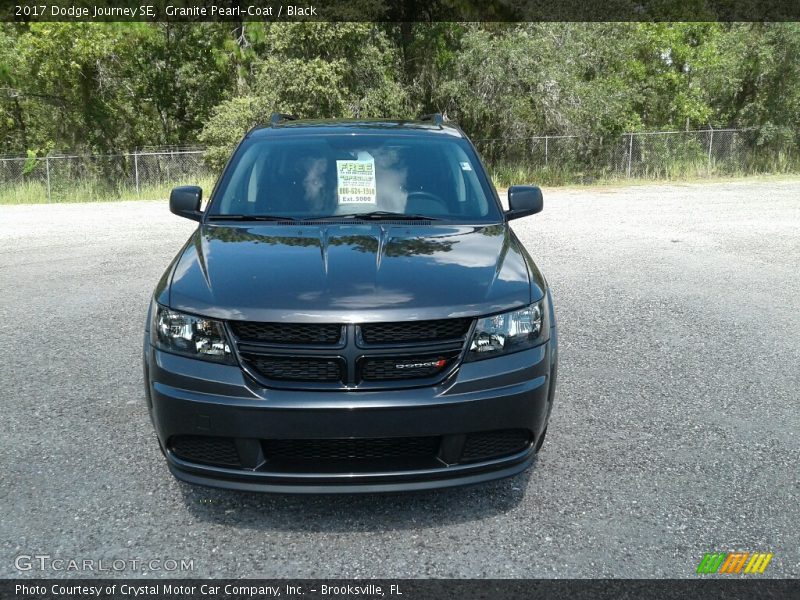 Granite Pearl-Coat / Black 2017 Dodge Journey SE