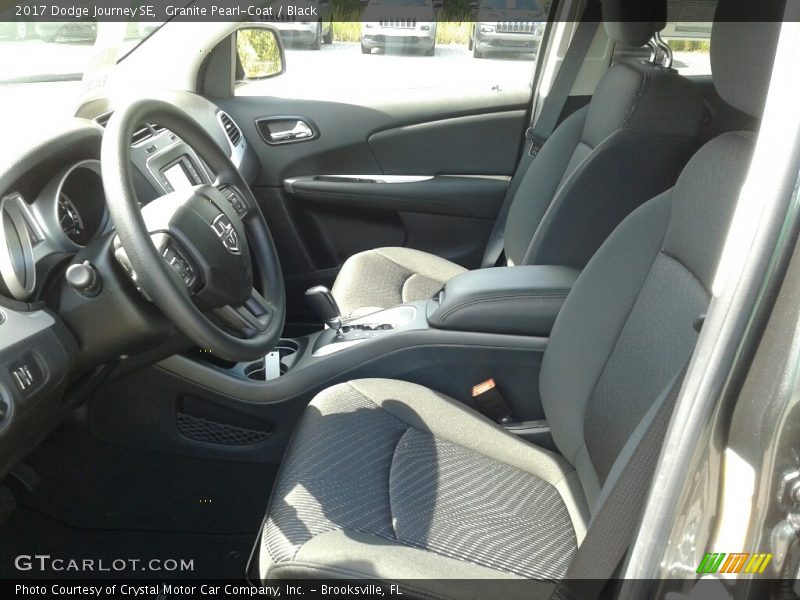 Granite Pearl-Coat / Black 2017 Dodge Journey SE