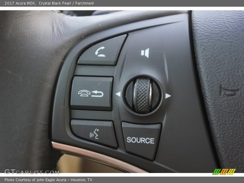 Crystal Black Pearl / Parchment 2017 Acura MDX
