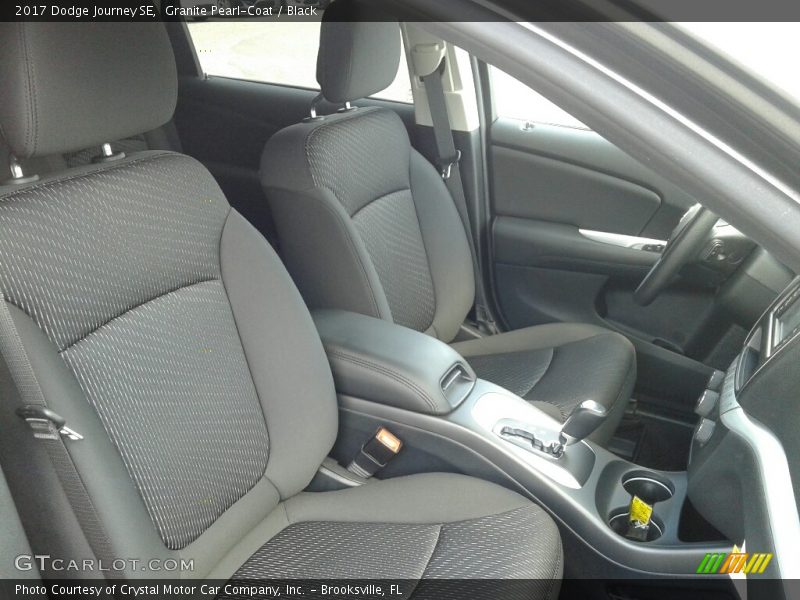 Granite Pearl-Coat / Black 2017 Dodge Journey SE