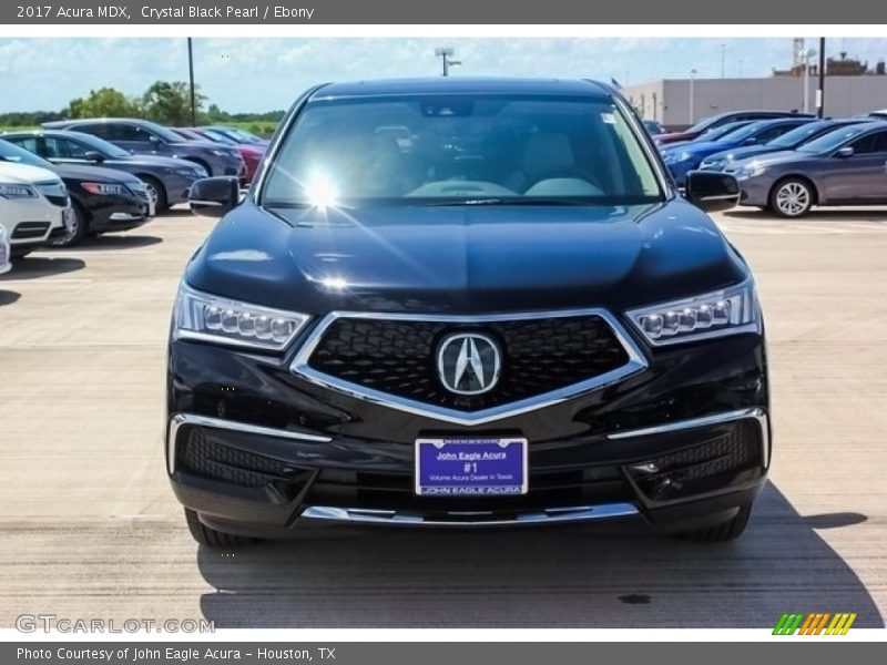 Crystal Black Pearl / Ebony 2017 Acura MDX