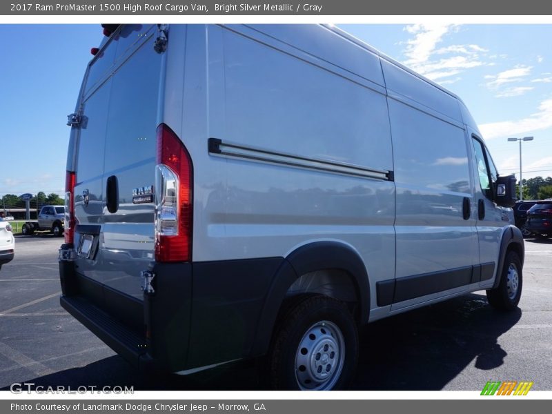 Bright Silver Metallic / Gray 2017 Ram ProMaster 1500 High Roof Cargo Van