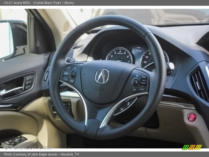 Crystal Black Pearl / Ebony 2017 Acura MDX