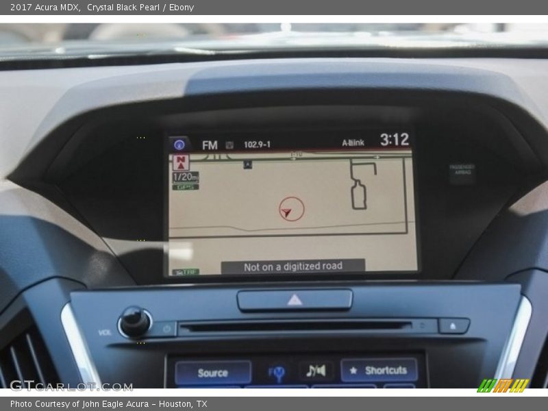 Crystal Black Pearl / Ebony 2017 Acura MDX