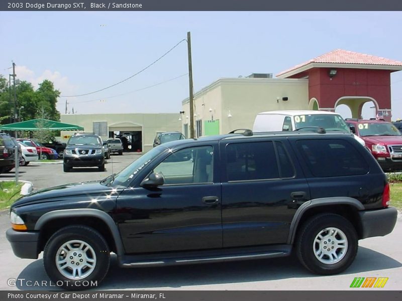 Black / Sandstone 2003 Dodge Durango SXT