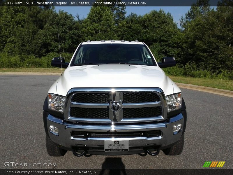 Bright White / Black/Diesel Gray 2017 Ram 5500 Tradesman Regular Cab Chassis