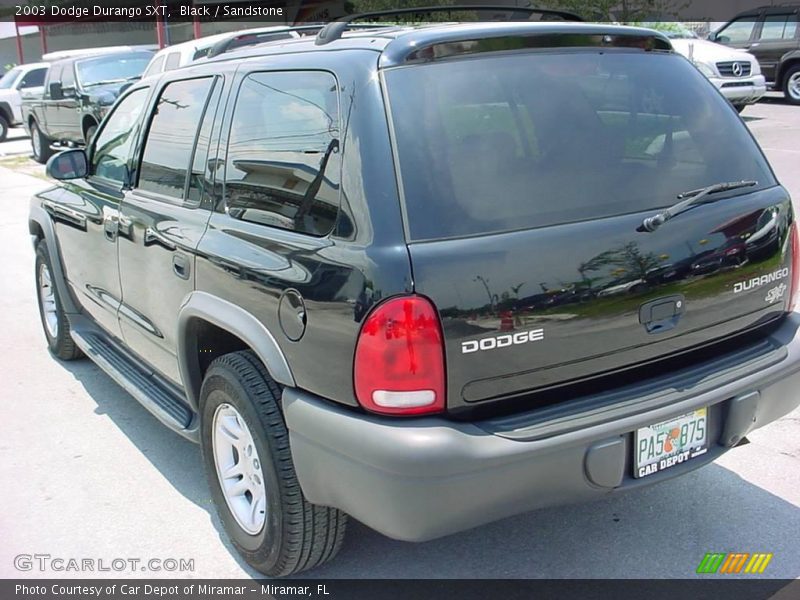 Black / Sandstone 2003 Dodge Durango SXT