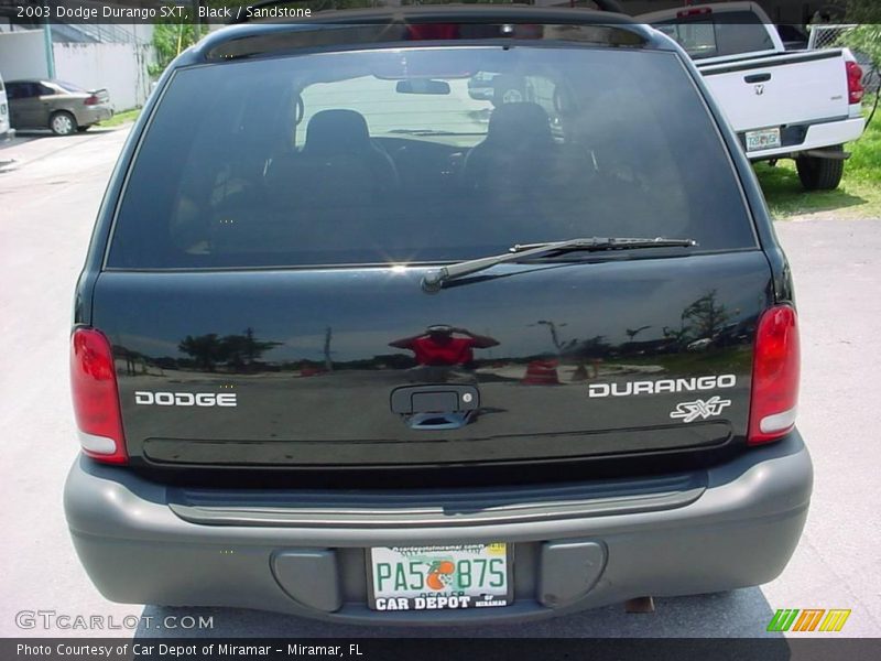 Black / Sandstone 2003 Dodge Durango SXT