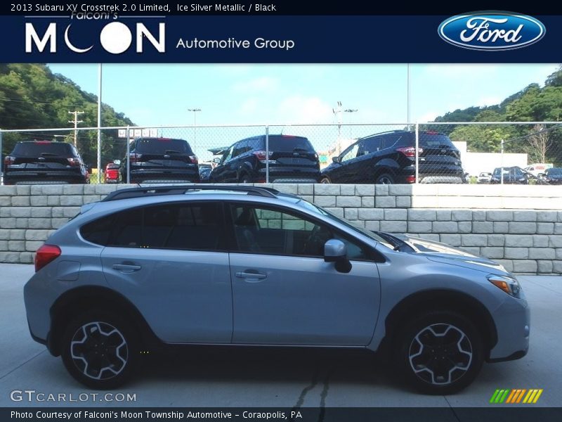 Ice Silver Metallic / Black 2013 Subaru XV Crosstrek 2.0 Limited