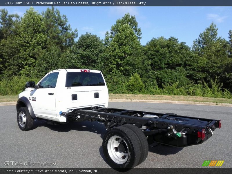 Bright White / Black/Diesel Gray 2017 Ram 5500 Tradesman Regular Cab Chassis