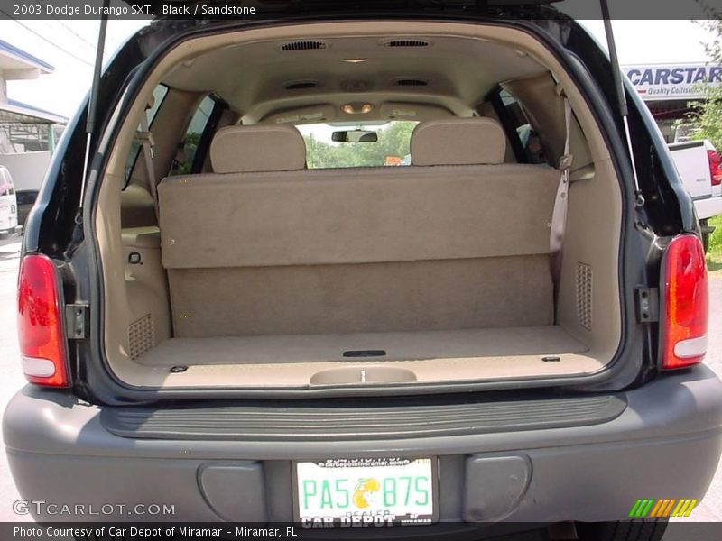 Black / Sandstone 2003 Dodge Durango SXT