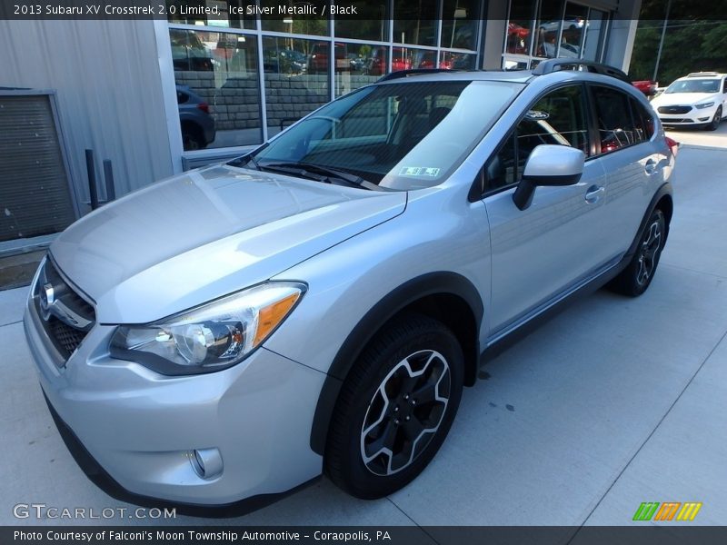 Ice Silver Metallic / Black 2013 Subaru XV Crosstrek 2.0 Limited