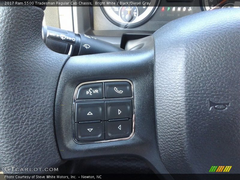 Bright White / Black/Diesel Gray 2017 Ram 5500 Tradesman Regular Cab Chassis
