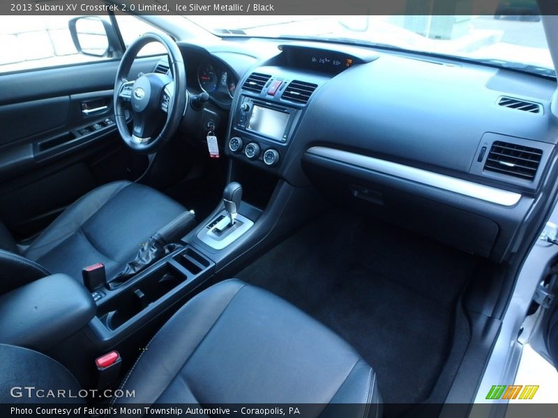 Ice Silver Metallic / Black 2013 Subaru XV Crosstrek 2.0 Limited