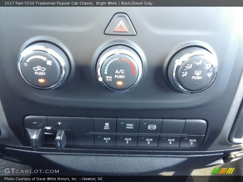 Bright White / Black/Diesel Gray 2017 Ram 5500 Tradesman Regular Cab Chassis