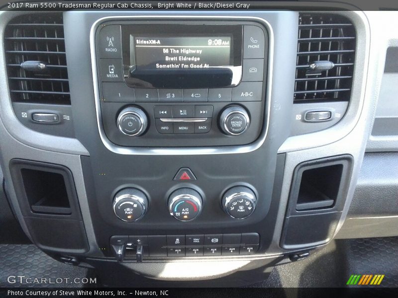 Bright White / Black/Diesel Gray 2017 Ram 5500 Tradesman Regular Cab Chassis