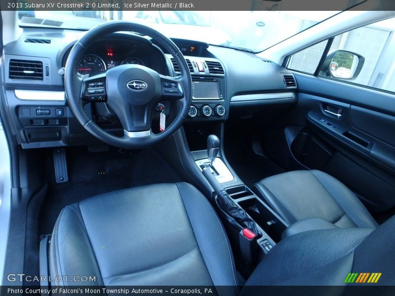 Ice Silver Metallic / Black 2013 Subaru XV Crosstrek 2.0 Limited