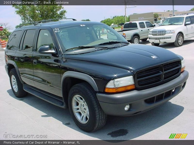 Black / Sandstone 2003 Dodge Durango SXT