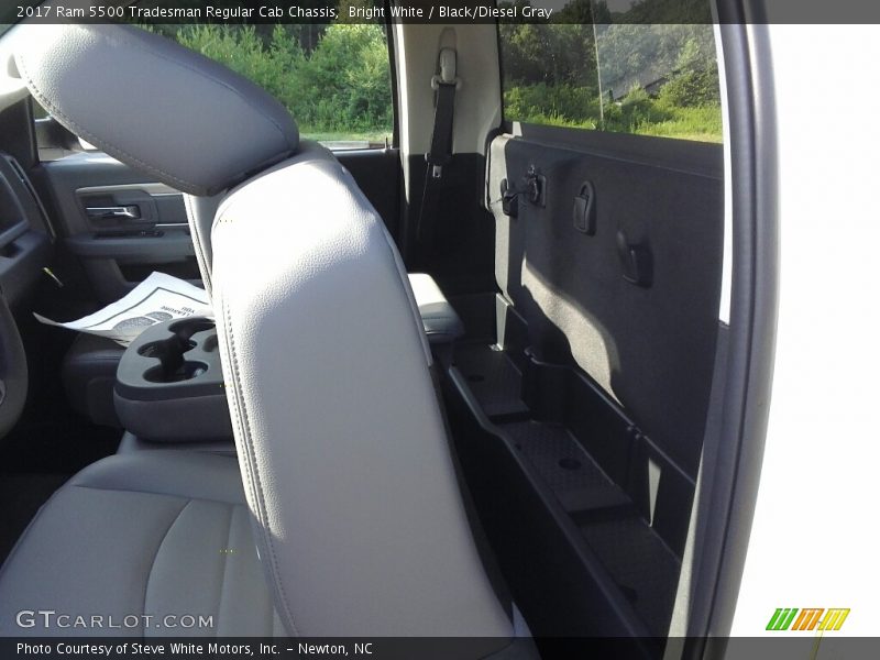 Bright White / Black/Diesel Gray 2017 Ram 5500 Tradesman Regular Cab Chassis