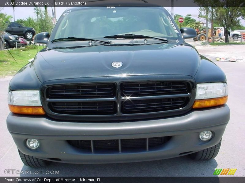 Black / Sandstone 2003 Dodge Durango SXT