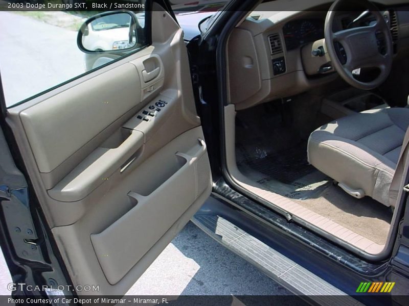 Black / Sandstone 2003 Dodge Durango SXT