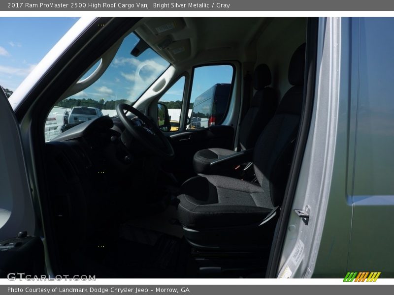 Bright Silver Metallic / Gray 2017 Ram ProMaster 2500 High Roof Cargo Van