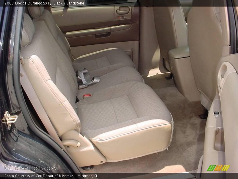 Black / Sandstone 2003 Dodge Durango SXT