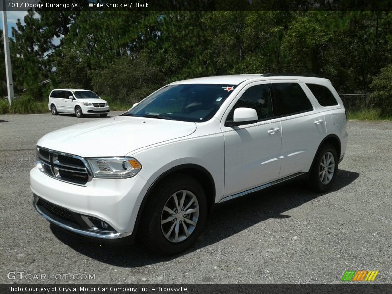 White Knuckle / Black 2017 Dodge Durango SXT