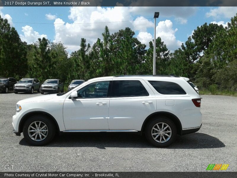 White Knuckle / Black 2017 Dodge Durango SXT