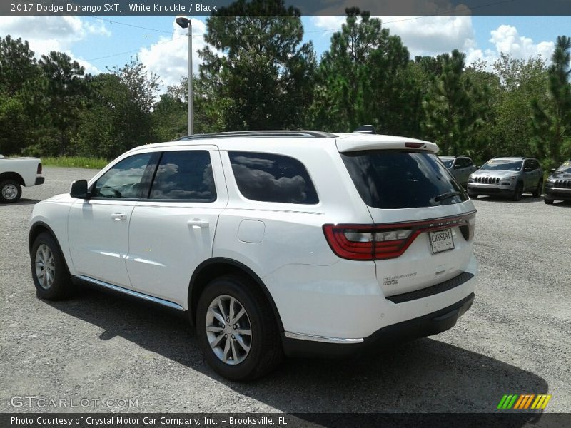 White Knuckle / Black 2017 Dodge Durango SXT