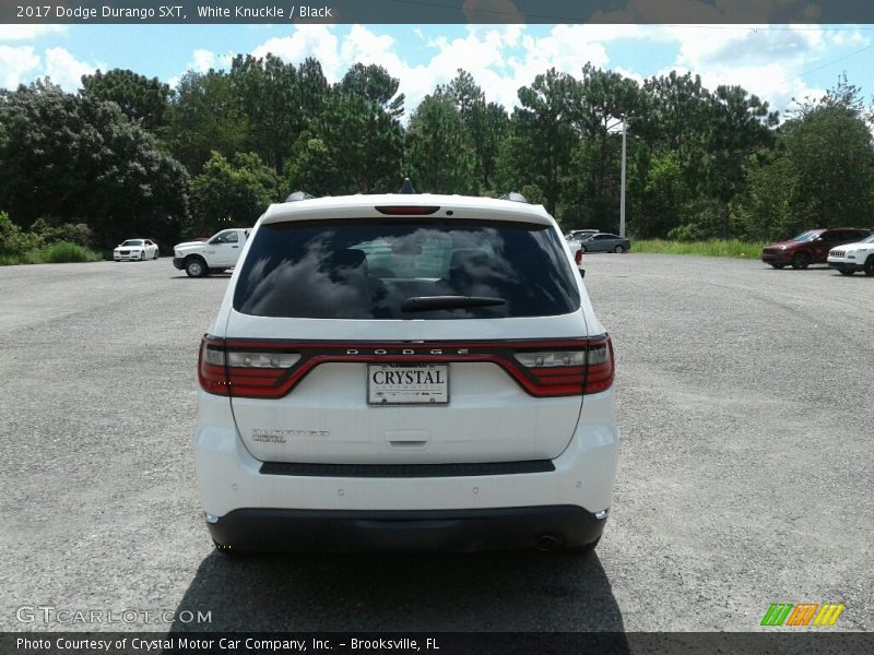 White Knuckle / Black 2017 Dodge Durango SXT