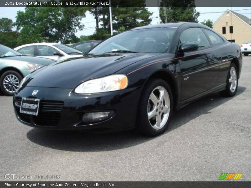 Black / Black/Light Gray 2002 Dodge Stratus R/T Coupe