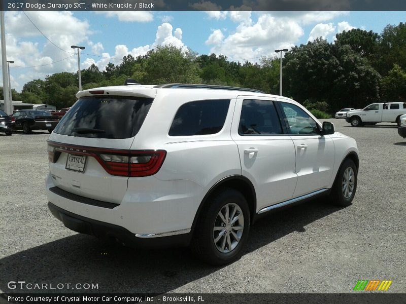 White Knuckle / Black 2017 Dodge Durango SXT