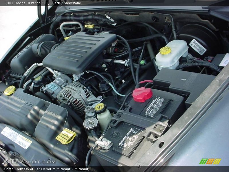 Black / Sandstone 2003 Dodge Durango SXT