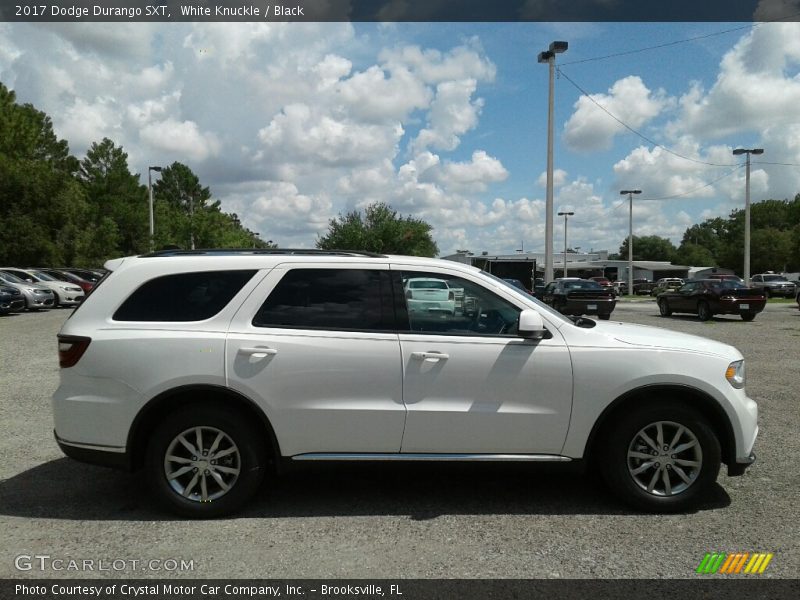 White Knuckle / Black 2017 Dodge Durango SXT