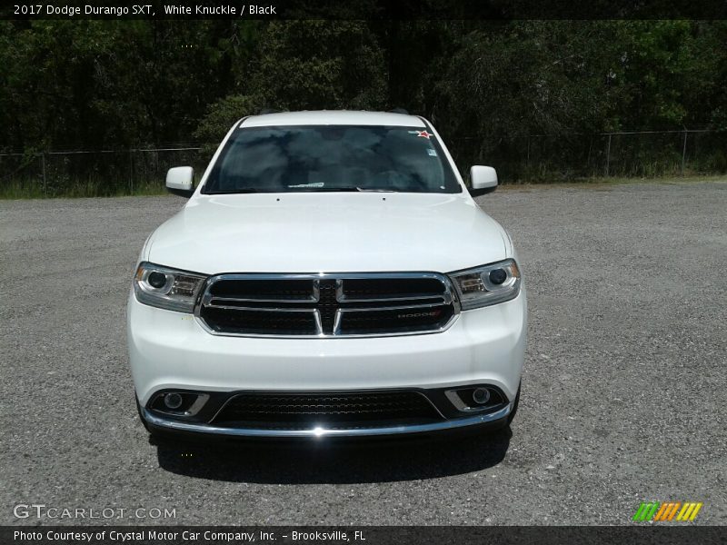 White Knuckle / Black 2017 Dodge Durango SXT