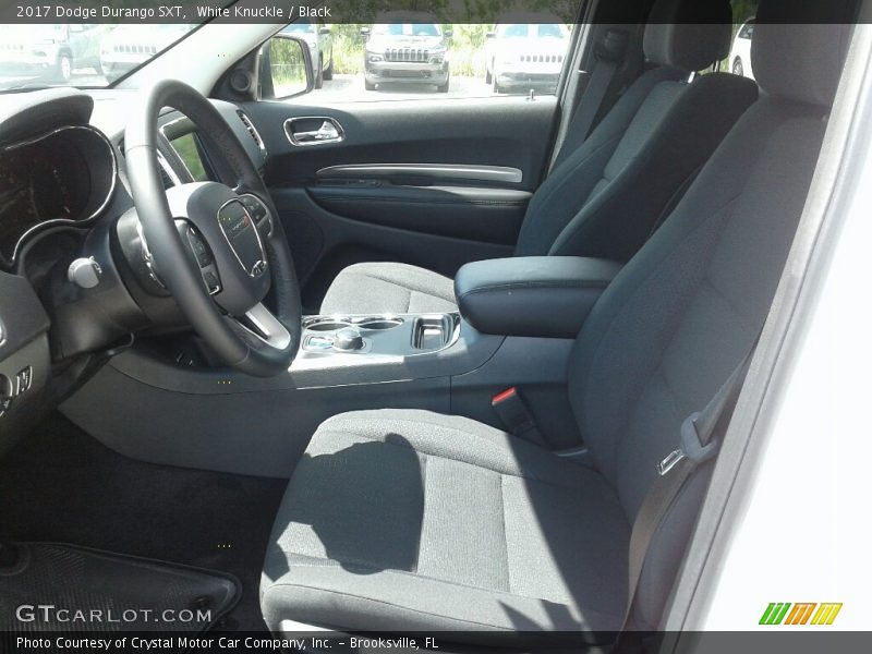 White Knuckle / Black 2017 Dodge Durango SXT
