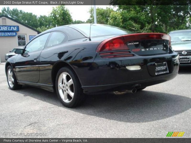 Black / Black/Light Gray 2002 Dodge Stratus R/T Coupe