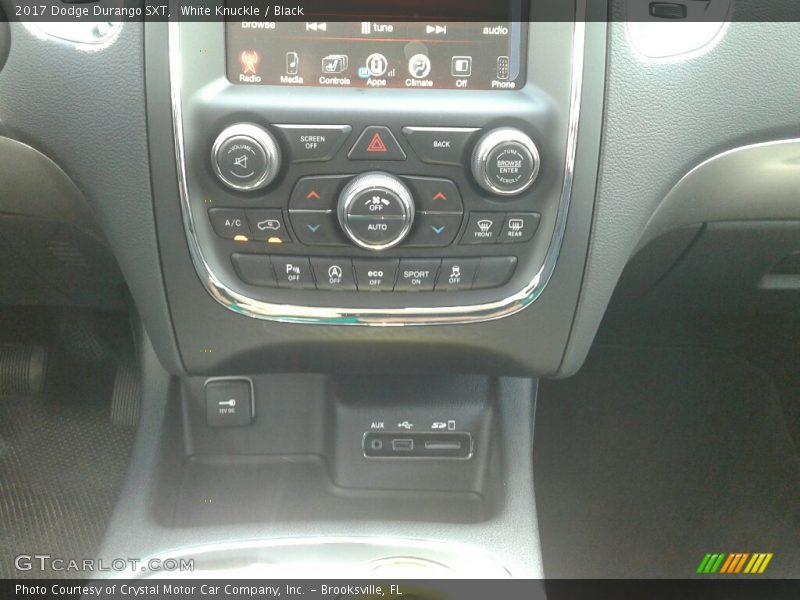 White Knuckle / Black 2017 Dodge Durango SXT