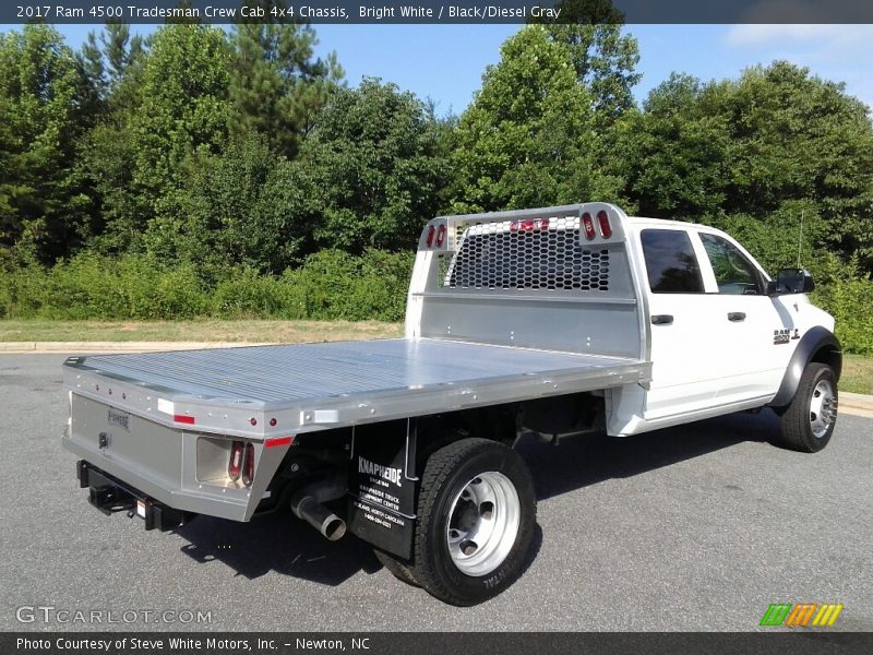 Bright White / Black/Diesel Gray 2017 Ram 4500 Tradesman Crew Cab 4x4 Chassis