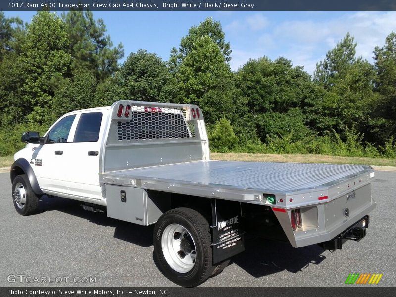 Bright White / Black/Diesel Gray 2017 Ram 4500 Tradesman Crew Cab 4x4 Chassis