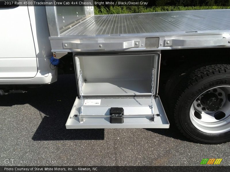 Bright White / Black/Diesel Gray 2017 Ram 4500 Tradesman Crew Cab 4x4 Chassis